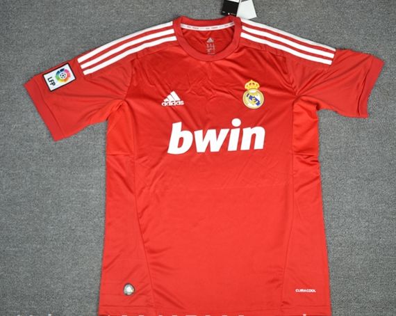 2011-2012 Real Madrid Red Retro Jersey